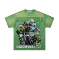 MAJESTIK Football Graphic T-Shirt